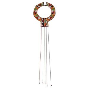 Maasai Beaded Wedding Choker Kenya Tribal
